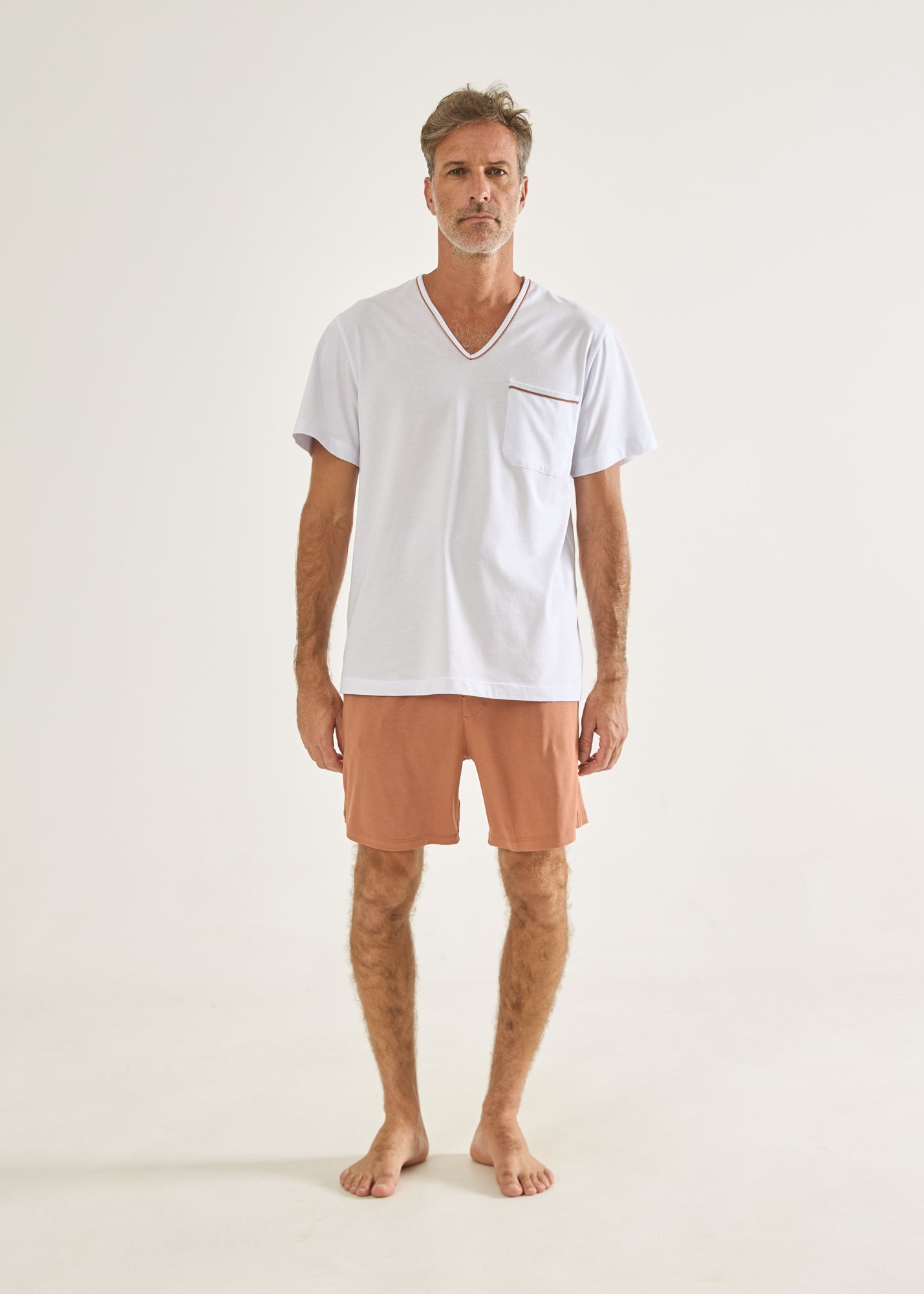 Pijama Conforto Marrom